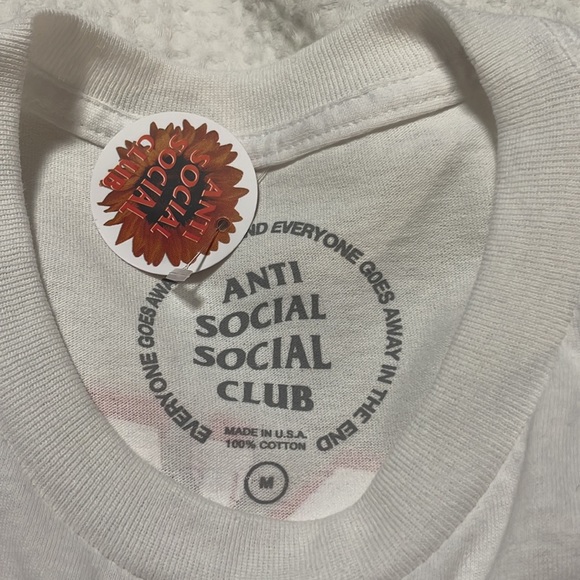 NWT Anti Social Social Club Tshirt - Picture 3 of 3